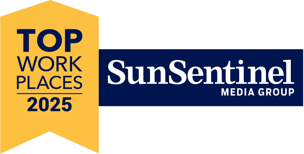 Sun Sentinel Top Workplace award 2025